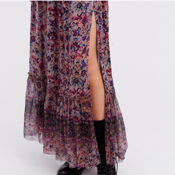 Free People Moroccan Print Skirt - Picture 2 of 8
